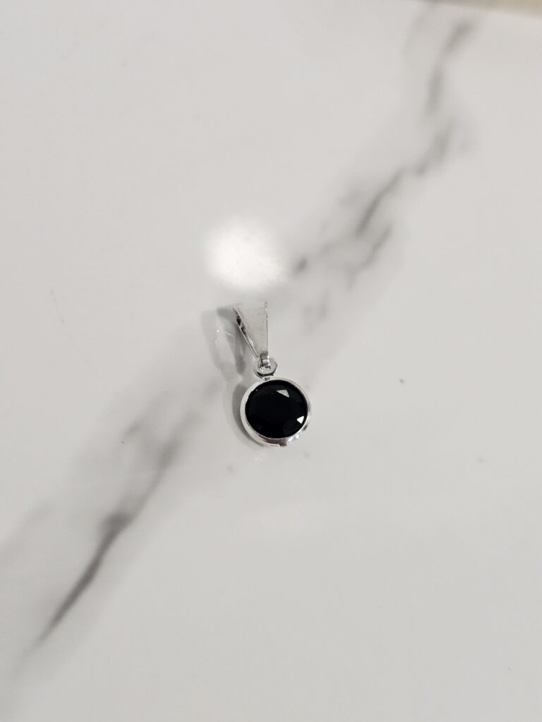 Colgante punto de luz negro