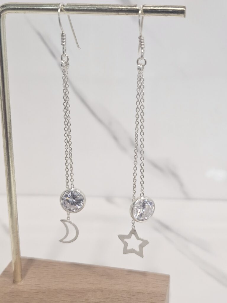 Aro largo luna y estrella
