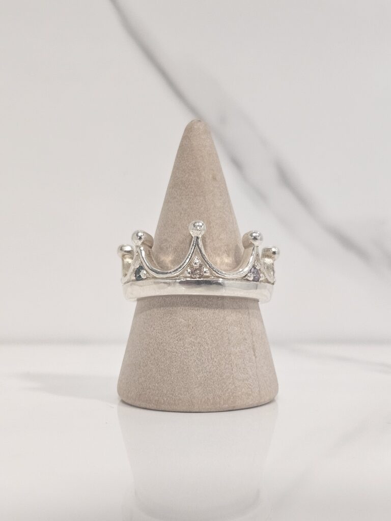 Anillo corona circones multicolor