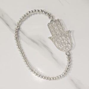 Pulsera elástico mano fatima