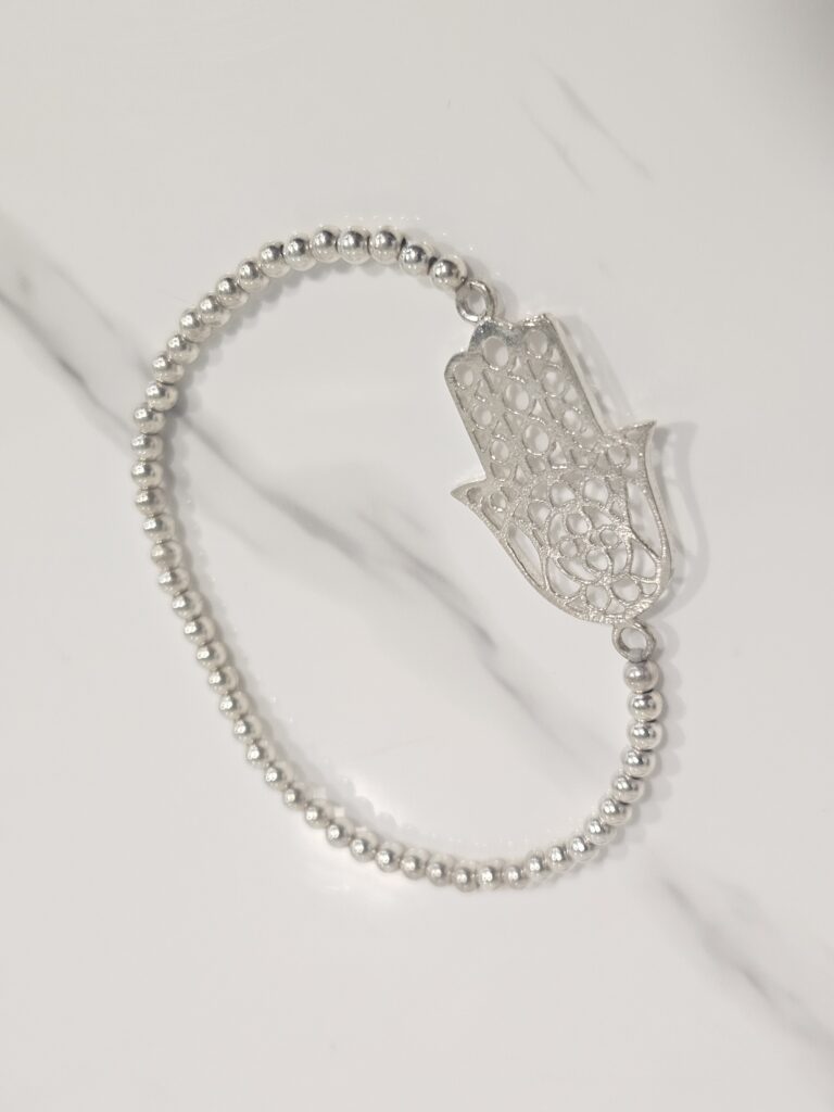 Pulsera elástico mano fatima