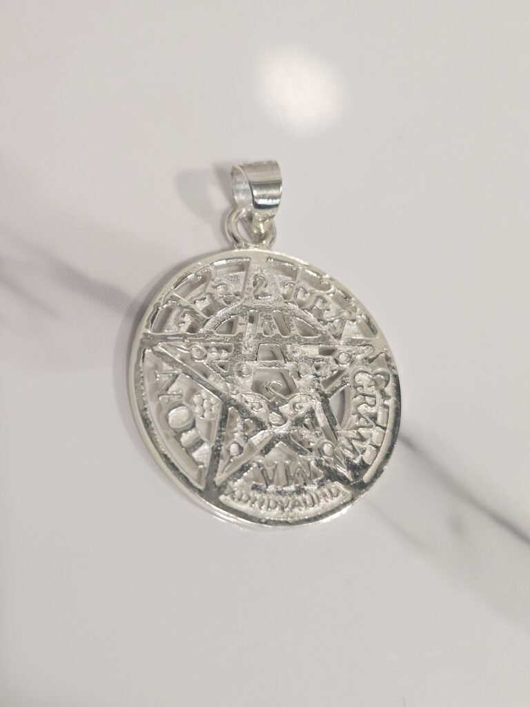 Colgante medalla tetragramaeton