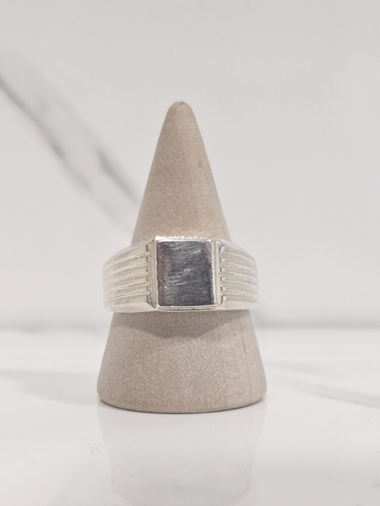 Anillo sello liso - Talla 9