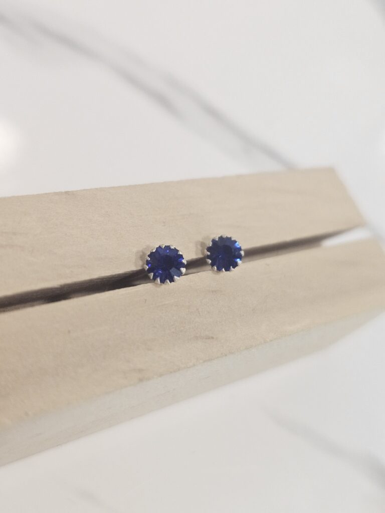 Aro circon azul