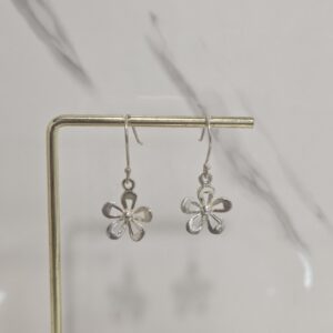 Aro colgante flor de 5 hojas