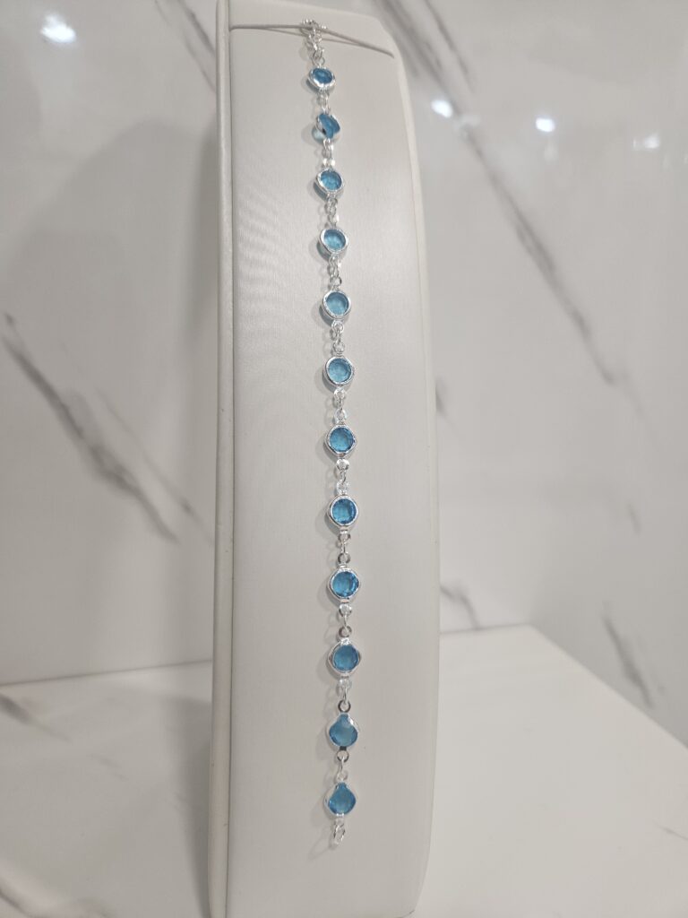 Pulsera circones celestes