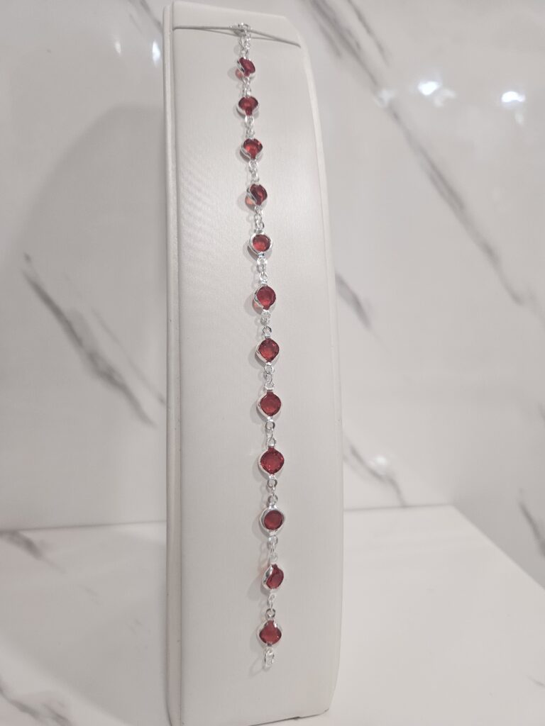 Pulsera circones rojos