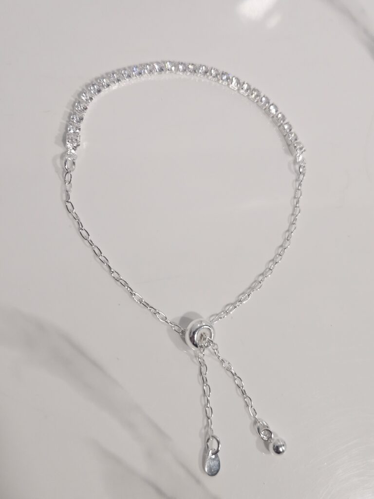 Pulsera tennis ajustable del catálogo de La Firma